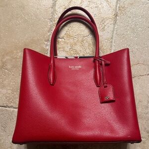 Kate Spade Cherry Red Tote Bag